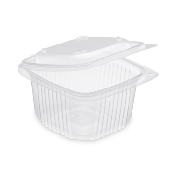 50 Boîtes translucides ONDIPACK à couvercle  PP 375 ml