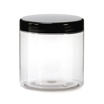 100 couvercles PP noir brillant pour pot Twist bodega Ø 7 cm