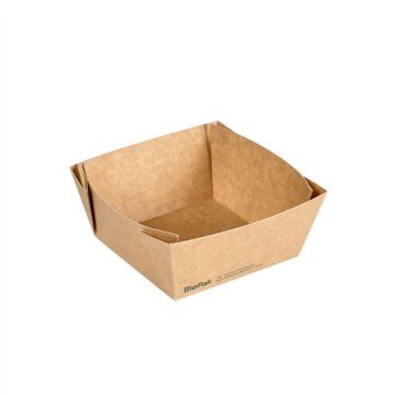 300 Boîtes Viking® Cube Low 510 ml 11.3 x 11.3 x 5 cm Carton Marron Eco Echo