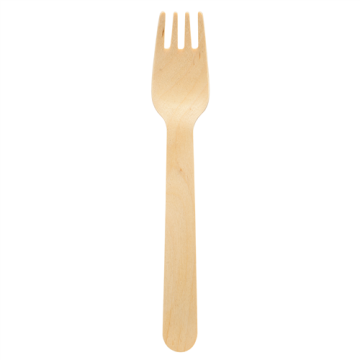 50 fourchettes Bois 155 mm