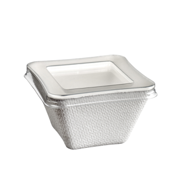 50 couvercles pour verrine Emeraude 60 ml Rpet