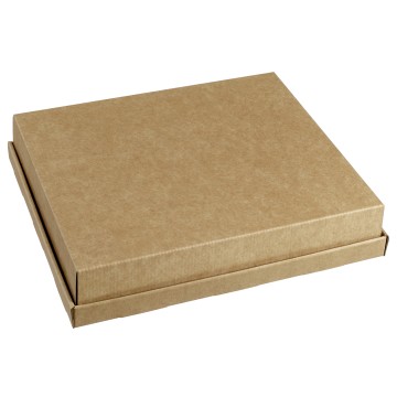 30 Kits plateaux repas Ecokraft avec vaisselle Kanopée laminée Noire + couv