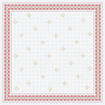 20 Surnappes DUNICEL Tradition 84x84 cm