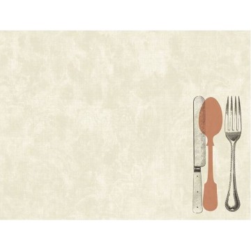 250 Sets Papier Le Bistrot 35 x 45 cm