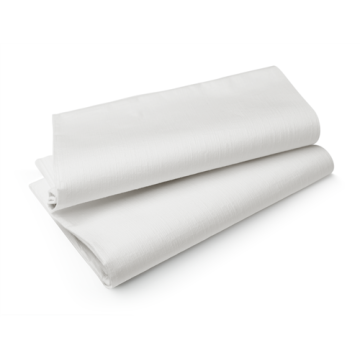 50 Nappes Evolin 110 x 110 cm Blanc