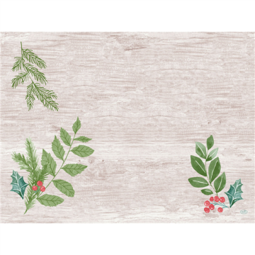 100 Sets DUNICEL Winter Greenery 30 x 40 cm
