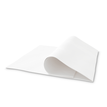60 Serviettes Bio DUNISOFT Blanc 40 x 40 cm
