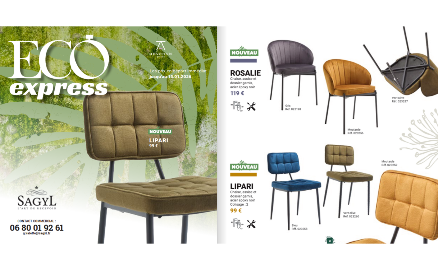 OFFRE Mobilier : "ECO EXPRESS 2025"